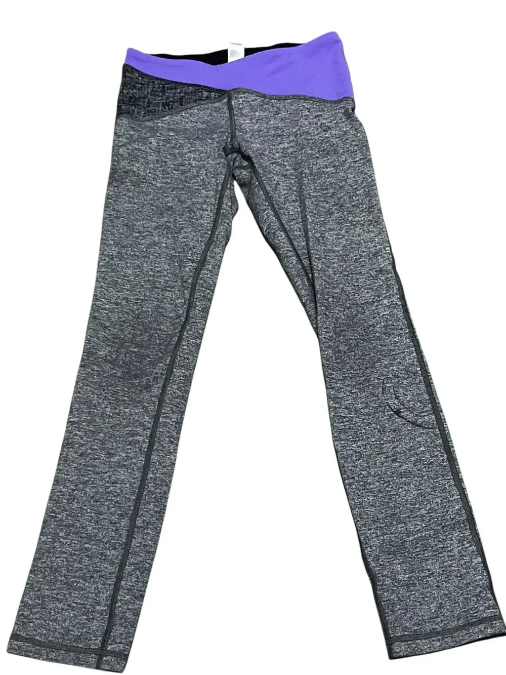 ivivva Girls gray heather leggings SIZE 8